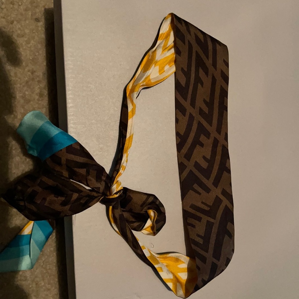 Fendi head scarf